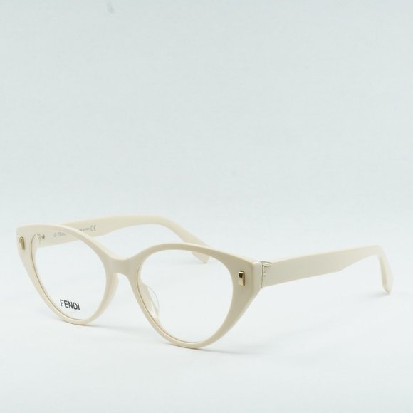 FINAL PRICE NEW FENDI FE50020I 025 IVORY EYEGLASSES main image 11